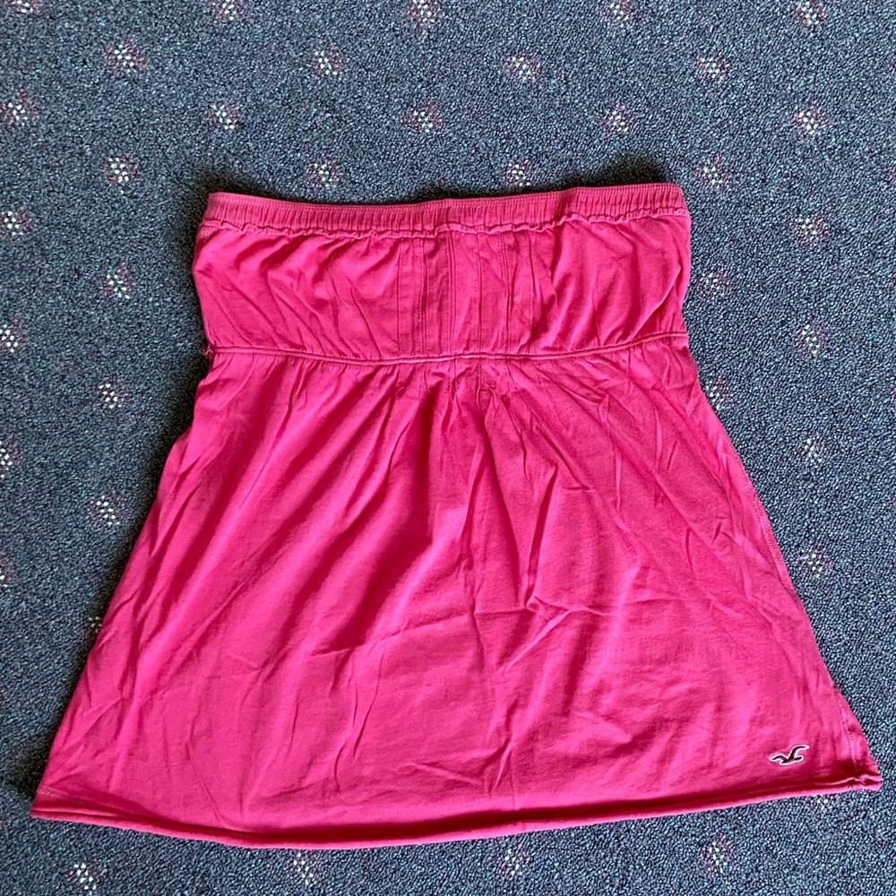 🔒SOLD🔒 Hollister pink tube top